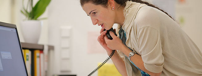 Dr. Grimberg in der Kinderarztpraxis Pasing